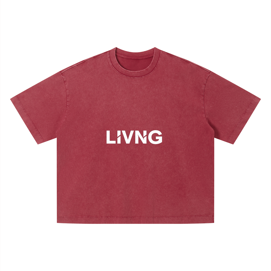 Unisex Vintage Wash Boxy T-Shirt