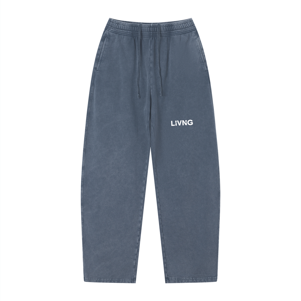 Unisex Vintage Wash Loose Sweatpants